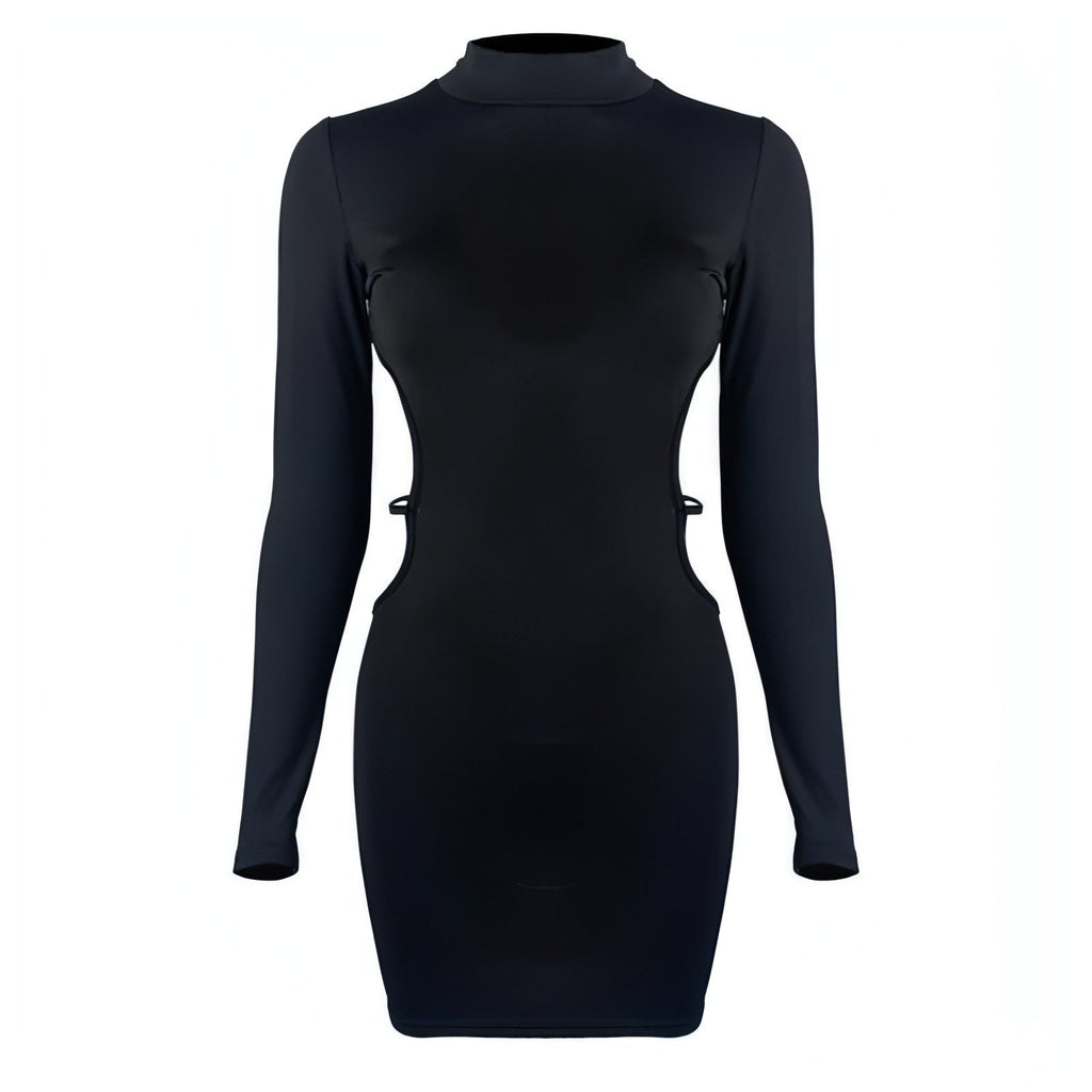 Women's Fashion Midriff Outfit Sheath Dress